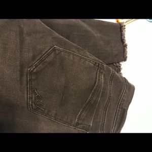 Express ripped jeans